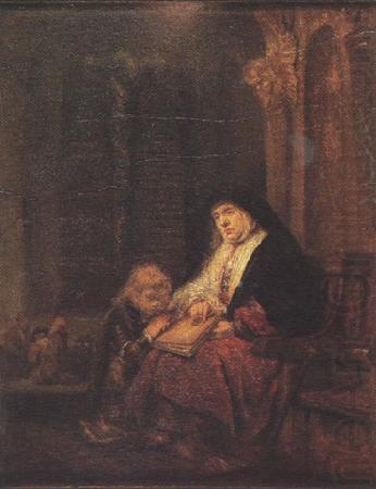 REMBRANDT Harmenszoon van Rijn Hannab in the Temple (mk33) china oil painting image
